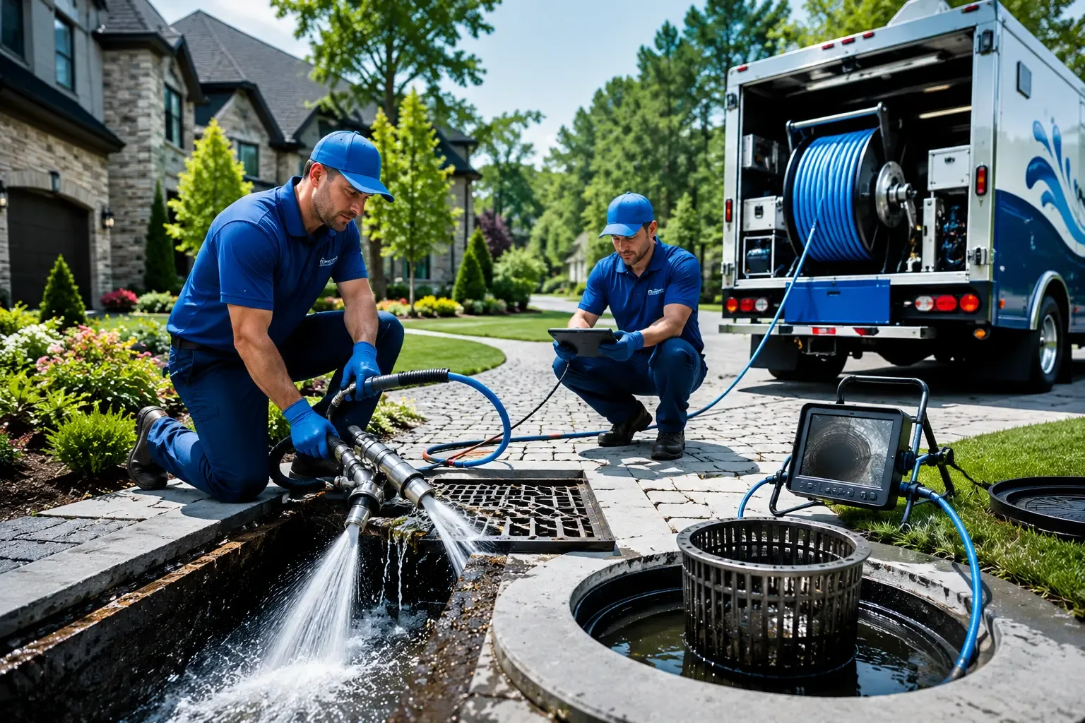 Local outdoor drain cleaning professionals in Hancock, WI